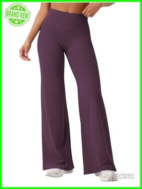 YEOREO Straight Leg Workout Leggings High Rise Yoga Gym Pants